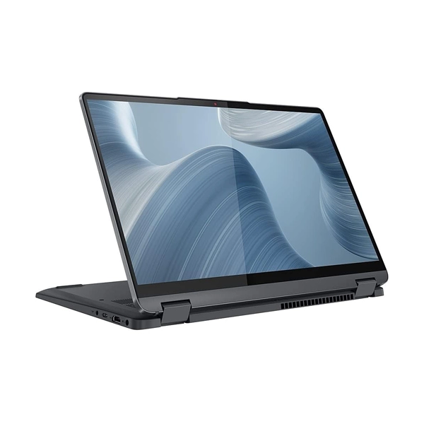 لپتاپ Lenovo IP Flex Ryzen 5 لمسی و تاشو لپتاپ لنوو Lenovo IP Flex با پردازنده Ryzen 5 5500U، رم 8 گیگابایت آنبورد، حافظه SSD 256 گیگابایت، گرافیک Radeon و نمایشگر 14 اینچ لمسی FHD+ تاشو